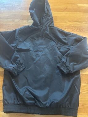 Charles River Apparel Kids Black Hooded Raincoat